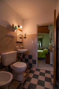 Koupelna v ubytování El Viejo Algarrobo - Hosteria Serrana