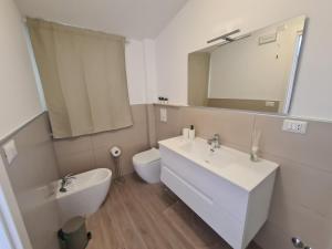 Koupelna v ubytování B&B Al Quadrato