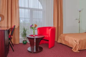 Postel nebo postele na pokoji v ubytování Terminal-A Hotel