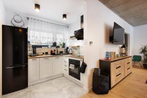 Køkken eller tekøkken på Aroma Domki - Krynica Zdrój