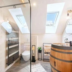 Kuchyňa alebo kuchynka v ubytovaní Wellness Apartmány Andrea