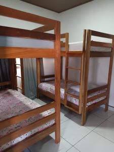 Bunk bed o mga bunk bed sa kuwarto sa Apartamento Rodriguez