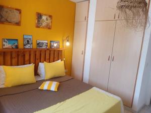 Ένα ή περισσότερα κρεβάτια σε δωμάτιο στο Perle Du Banlieue Nord