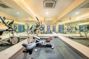 Fitness centrum a/nebo fitness zařízení v ubytování Phukalini Luxury Pool Villa & Onsen