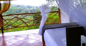 Uma varanda ou terraço em Hostal Ariantiy