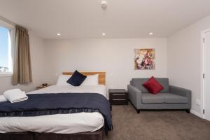Voodi või voodid majutusasutuse Capital View Motor Inn - Free Parking toas