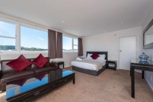 Voodi või voodid majutusasutuse Capital View Motor Inn - Free Parking toas