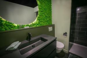 Koupelna v ubytování Kokerelle vakantiewoningen