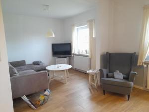 Χώρος καθιστικού στο NEU! Landhaus Ostfriesenruhe