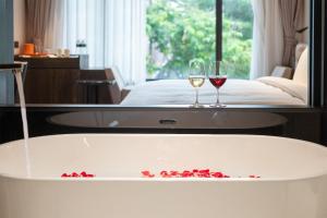 Drykkir á Hotel Mvsa+Michelin 2 Starred Molino de Urdàniz