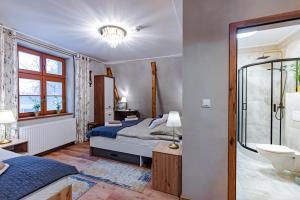 Posteľ alebo postele v izbe v ubytovaní Villa Sophia