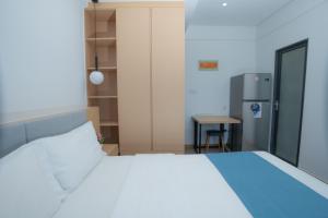 Postel nebo postele na pokoji v ubytování ARK House