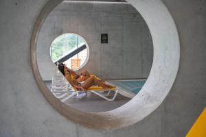 Bazén v ubytování Hotel Nomad nebo v jeho okolí