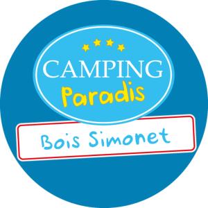 two signs with campering parables and boys summersent at Village de Chalets in Joyeuse