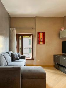 TV a/nebo společenská místnost v ubytování Casa La Torre