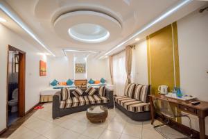 Posezení v ubytování Melili Hotel