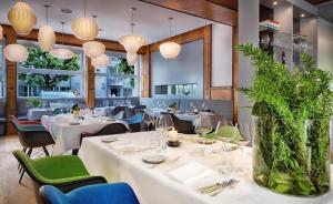 Restaurace v ubytování Das Eckert - Lifestyle Design Hotel & Fine Dining bei Basel (Grenzach)