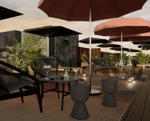 Restauracja lub miejsce do jedzenia w obiekcie Stic Urban Hotel & SPA