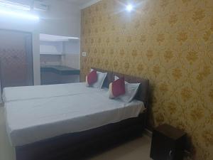 Cama o camas de una habitación en Ram Madaiya Home stay