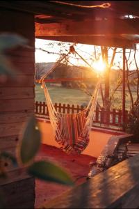 Un balcon sau o terasă la The Happy Cottage