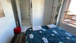 Posteľ alebo postele v izbe v ubytovaní Appartement Au Calme Tout Proche Du Centre