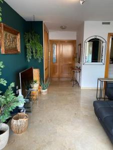 Posezení v ubytování Charm Apartment 90m2