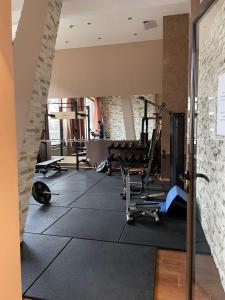 Fitness centrum a/nebo fitness zařízení v ubytování Terra SP apartments-Razlog