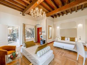 Posezení v ubytování Hotel Villa Cariola
