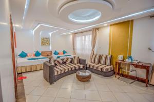 Posezení v ubytování Melili Hotel