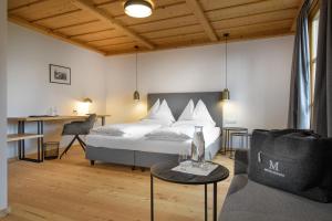 Voodi või voodid majutusasutuse Hotel Moselebauer toas