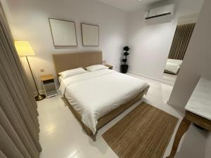 Кровать или кровати в номере Divon Chalets