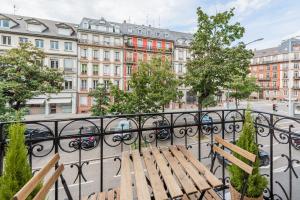 Budova, kde se apartmán nachází