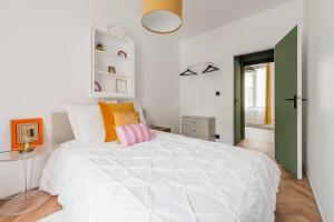 Postel nebo postele na pokoji v ubytování Magnifique 42m carré Centre Ville