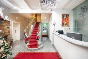 Vstupní hala nebo recepce v ubytování Art Hotel