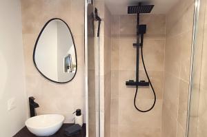 Salle de bains dans l'établissement Bulle de douceur en hypercentre