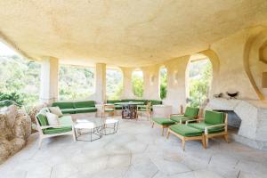 Posezení v ubytování Hotel Pitrizza, Costa Smeralda