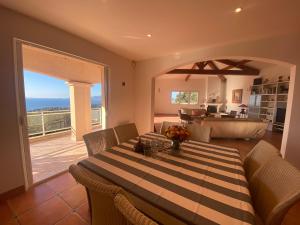 Khu vực ghế ngồi tại VILLA 5 pièces 8 couchages PORTICCIO