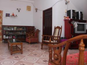 Knihovna v bed and breakfast