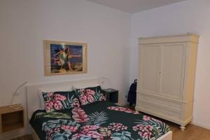 Posteľ alebo postele v izbe v ubytovaní Bergamo tra alta e bassa: ST apartments
