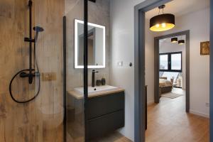 Et badeværelse på Aroma Domki - Krynica Zdrój + 8 billeder