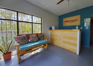 Posezení v ubytování Bermejo Hostel