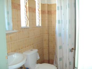A bathroom at Galini Studios and Apartments