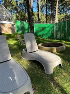 Aed väljaspool majutusasutust Tres Lunas Domo
