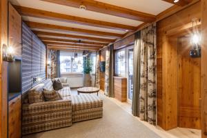 Posezení v ubytování Landhotel Schermer