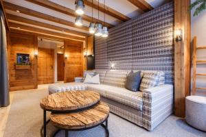 Posezení v ubytování Landhotel Schermer