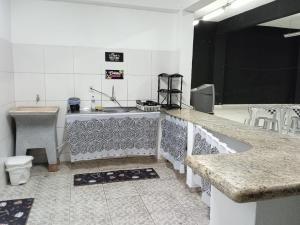 Kuchyň nebo kuchyňský kout v ubytování ParkFlat + 42 fotografií