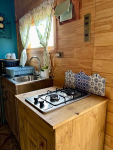 Küche/Küchenzeile in der Unterkunft Siempre Verde