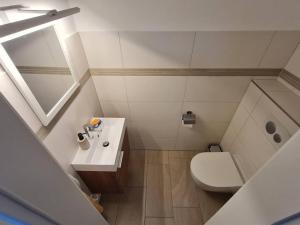 Koupelna v ubytování Ferienwohnung Freymiller + 12 fotografií