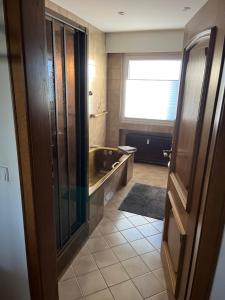 Koupelna v ubytování Voll Ausgestattetes Appartment in Bergkamen-Oberaden