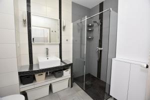 Koupelna v ubytování Apartament przy Starówce + 7 fotografií
